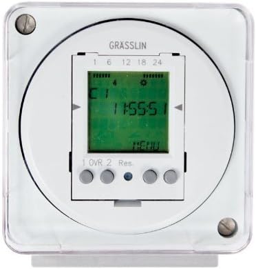 Grasslin by Intermatic FM2D50-240 2-Channel 24-Hour OR 7-Day-42 Programs, Automatic Daylight Changeover, Holiday Programs Surface/Din Rail Mount by Intermatic Incorporated