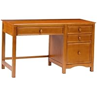 Bolton Furniture Wakefield Lg Ped. Desk honey