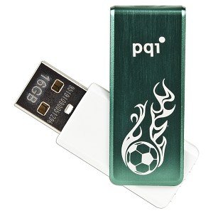 pqi Traveling Disk U262 Drive (Green/White)