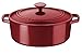 Cuisinart Enamelled Cast Iron 5L Oval Casserole Pot, Adnmiral Red, 30cm