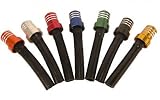 Motorcycle Gas Cap Billet Anodized Vent Hose Pipe Dirt bike Off road Red