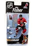 McFarlane Toys NHL Sports Picks Series 26 Action Figure Mike Fisher (Ottawa Senators) Black Jersey Silver Collector Level Chase