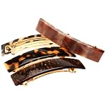 France Luxe Regular Rectangle Barrette - Classic