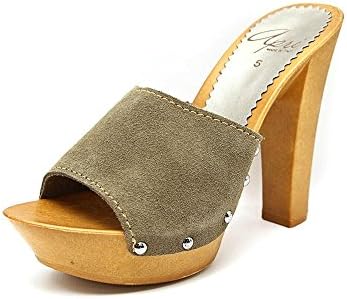 Apri 3341S4 Women US 7 Gray Platform Sandal