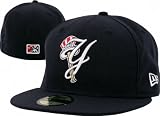 Scranton-Wilkes Barre Yankees Navy On-Field Authentic 5950 Fitted Hat