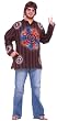 Hippie Costume Tunic Shirt - Adult Std.