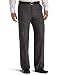 Perry Ellis Men's Poly Rayon Classic Pant,Charcoal,34x29