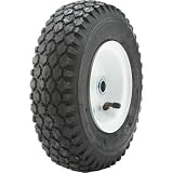 2-Pc. Split Rim Low Speed Pneumatic Wheel Assembly - 11.5in. x 410/350 x 5