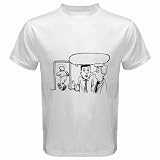 Men's Customized SPEECH STORMING WALK WALKING 100% Cotton White T-shirt