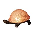 Meyda Tiffany 18005 Iron & Formed Glass Turtle Pink