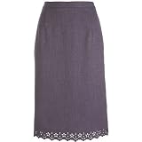 Petite Alfred Dunner Windsor Castle Laser Cut Skirt