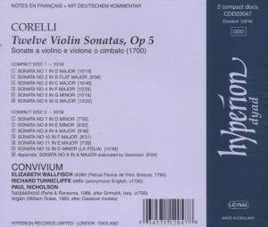 Corelli: Violin Sonatas, Op. 5 under Corelli, Arcangelo in The Music Store