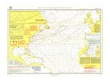 Pilot Chart Of The North Atlantic Ocean Map 1903 Collections Premium Poster Print, 32×24
