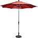 Outdoor Living : Ace Evert Market Umbrella 8701, Collar Tilt, 9 ft, Polyester, Terra Cotta