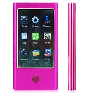 Kubik Edge Ii 4gb 2 8 Touch Screen Mp3 Video Player With Built In Camera Youtube Player