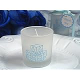 ABC Blocks Frosted Votive Candle Holder C1013 Quantity of 1 by Cassiani