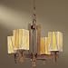 Minka Seco Oro Bronze 4 Light Chandelier 4254-208