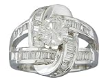 EGL CERTIFIED 1.83CTTW DIAMOND WHITE GOLD RING