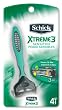 Schick Xtreme3 Comfort Plus Razors, Xtra-Smooth, 4 ct.