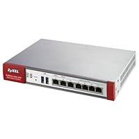ZyXEL ZyWALL USG100 Unified Security Gateway Firewall w/50 VPN Tunnels, SSL VPN, 7 Gigabit Ports, and High Availability