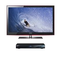 Samsung UN55B6000 Luxia Series 55-inch LCD 1080p HDTV (120Hz) w LED Technology & Sherwood BDP-5003 1.1 Profile Blu-Ray Disc Player Bundle