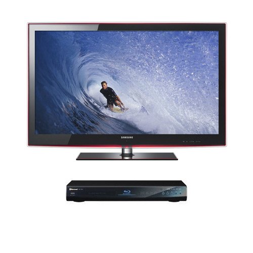 Samsung UN55B6000 Luxia Series 55-inch LCD 1080p HDTV (120Hz) w LED Technology & Sherwood BDP-5003 1.1 Profile Blu-Ray Disc Player Bundle