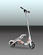 RockBoard: White Scooter