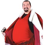 Fun World Costumes Men's Santa Belly (Stuffed)