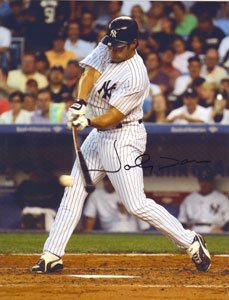Johnny Damon New York Yankees Signed 8x10 Photo