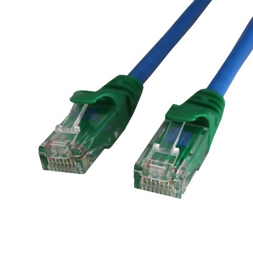 Cable Matters Cat6 Snagless Crossover Patch Cable in Blue 14 Feet