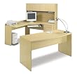 Aspen Corner Computer Work Station By Bestar Furniture