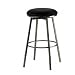 Hillsdale Sanders Black Adjustable Bar or Counter Stool
