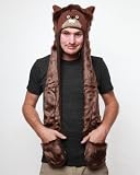 Delux Sasquatch Animal Hat Hood