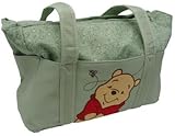 Winnie the Pooh Sage Green Diaper Bag Tote