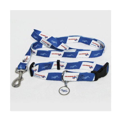 Los Angeles Dodgers Dog Collar & Leash Set