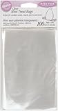 Wilton 1912-1294 100 Count Party Bags, Clear, Mega Pack