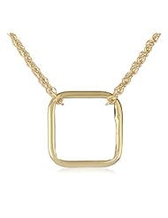 Adina Reyter Tiny Square Necklace