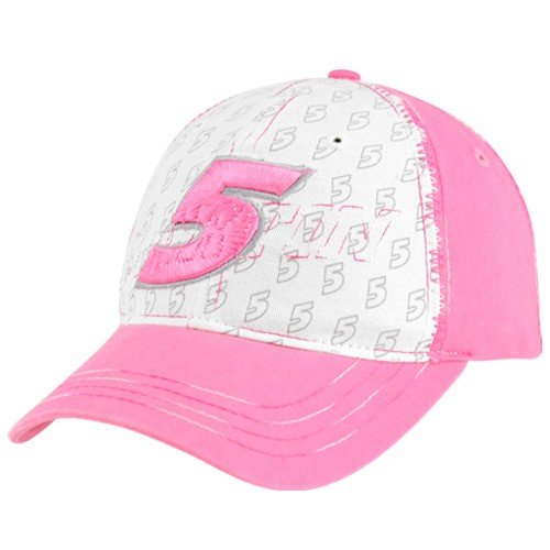 #5 Mark Martin Ladies Pink Big Number Adjustable Hat