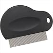 Master Grooming Tools Pet Contoured Grip Flea Comb, 3-Inch