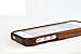 Unique Handmade Natural Wood Wooden Hard bamboo Case Cover for iPhone 5 with free screen protector(walnut)