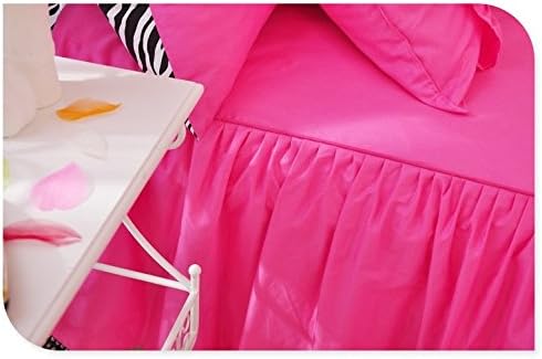 Twin Zebra Leopard Duvet Cover Set Zebra Print Bedding Pink Black Brand New for Wild Girls Queen King Zebra Bedding