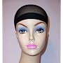 BLACK NYLON WIG CAP