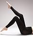 100 Denier Button Footless Tights