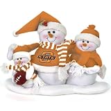 Oklahoma State Cowboys Christmas Snowman Decoration