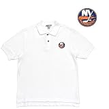 New York Islanders NHL Boys Original Pique Polo Shirt (White)