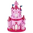 Pink Princess Castle Piggy Bank Money Coin