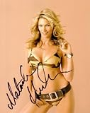 Natasha Henstridge autographed 8x10 bikini photo