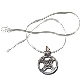 Gift of Love Sterling Silver Pendant 1.75 inches (spndt025)