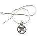Sterling Silver Pendant Amulet with Chain 1.75 inches (spndt025)