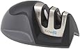KitchenIQ 50009 Edge Grip 2 Stage Knife Sharpener, Black